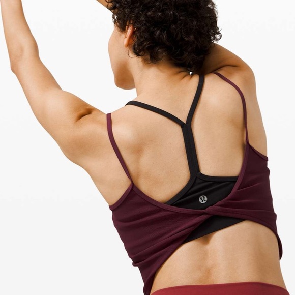 Lululemon Daily Lineup Tank Top Cassis NWT - Picture 3 of 6
